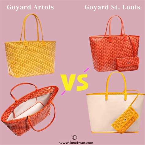 goyard saint louis gm price|goyard artois pm price 2024.